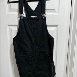 Pull&Bear Charcoal Denim Dress